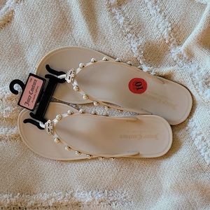 🎀👑Juicy Couture Pearl Sandals 🎀 👑